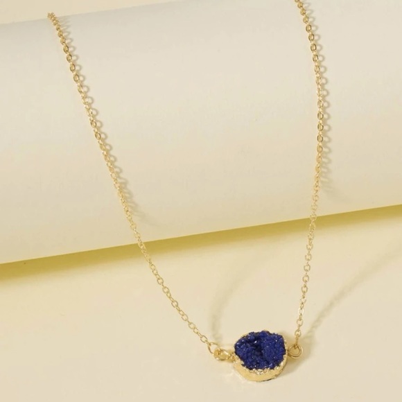 3/$30 NEW! Make A Wish Minimalist Pendant Necklace Crystal Stone Cute Dainty - Picture 9 of 9